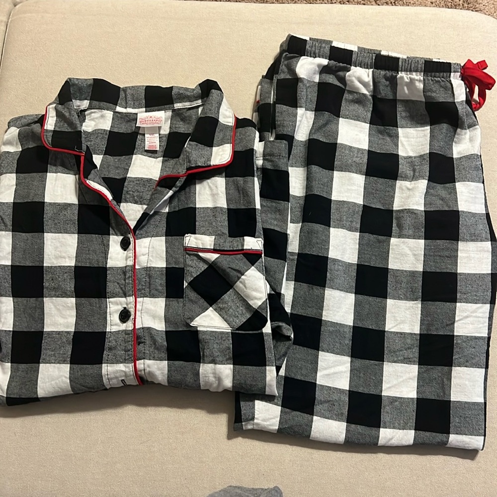 Target: Wonder ship Buffalo checker pajamas